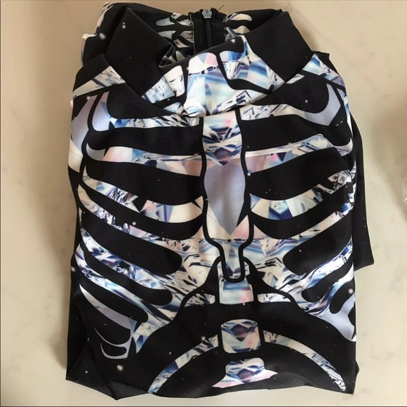 NWOT Halloween Skelton cosplay costume - Picture 4 of 4